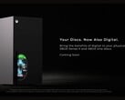 一张突出展示“Xbox 光盘转数字”计划的海报