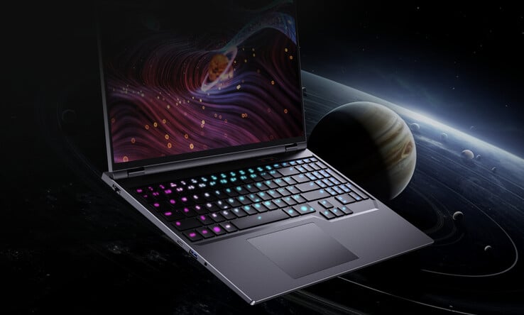Chuwi GameBook 还配备了多区 RGB 键盘。(图片来源：Chuwi）