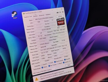 将 GPU-Z 设置为 96 GB 后，显示可寻址的 VRAM 容量