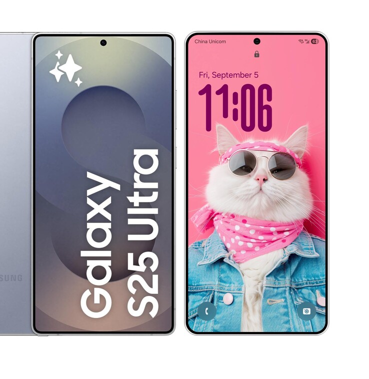 Galaxy S25 Ultra 与Galaxy S26 Ultra 的设计对比。(图片来源：UniverseIce on X）