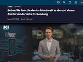KI-Welt：Welt TV 推出德国首个完全由人工智能制作的新闻节目（图片来源：Welt TV）
