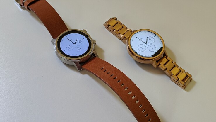 Moto 360 Gen 3 (left) and Gen 2 (right)