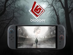 寂静岭 2 Switch 2 模拟图，下图为 Bloober Team 徽标（图片来源：Bloober Team、科乐美、任天堂美国公司，有编辑）。