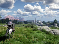 深红沙漠》的庞大开放世界。(图片来源：Steam）