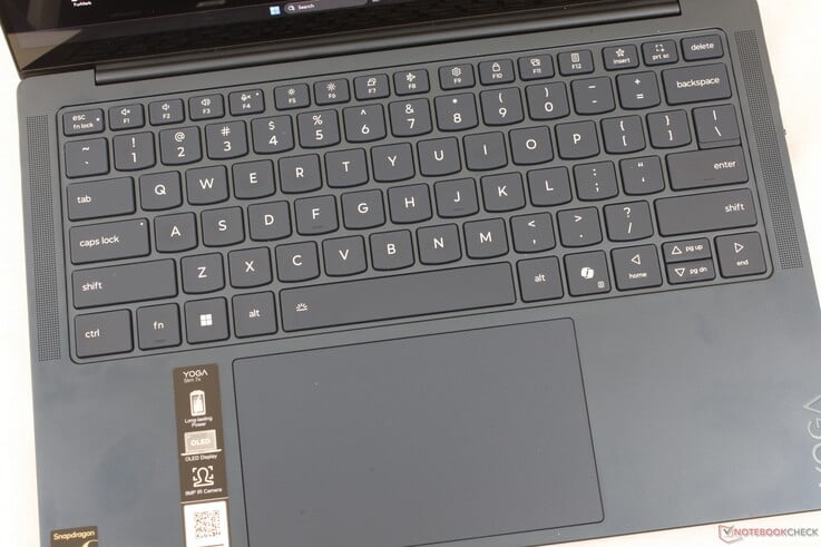 与 Yoga Slim 7a 14 完全相同的打字体验