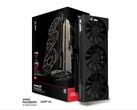 松景Swift系列Radeon RX 9070 XT（图）和RX 9070显卡拥有三风扇散热器。(图片来源：XFX）
