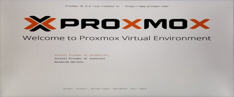 ...例如，安装 Proxmox 作为虚拟机管理操作系统