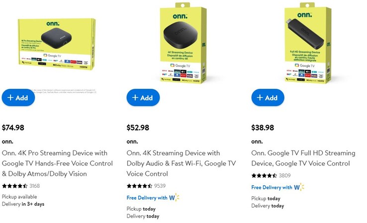 现已在 Walmart.ca 上架。