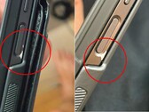 Galaxy 美元的 Z Fold 6 和其他三星手机可能存在油漆脱落问题。(图片来源：u/Hungry_Low_3149，已编辑）