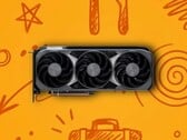 AMD 并未推出任何 RX 9070/9070 XT 的参考设计，仅发布了一张如图所示的概念图。