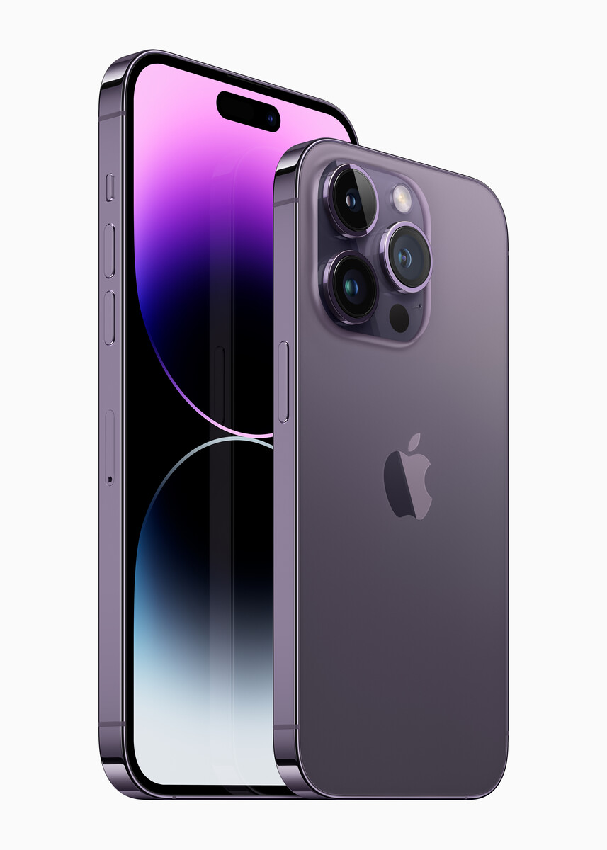 Apple iPhone 14 Pro和iPhone 14 Pro Max推出了独特的动态岛缺口，永远
