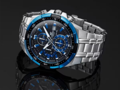 两款卡西欧 Edifice EFR539D 手表（图为 EFR539D-1A2V）已在美国发布。(图片来源：卡西欧）