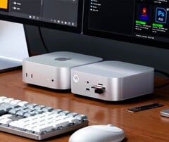 Satechi CubeDock 看起来与 Mac mini 非常相似(图片来源:Satechi)