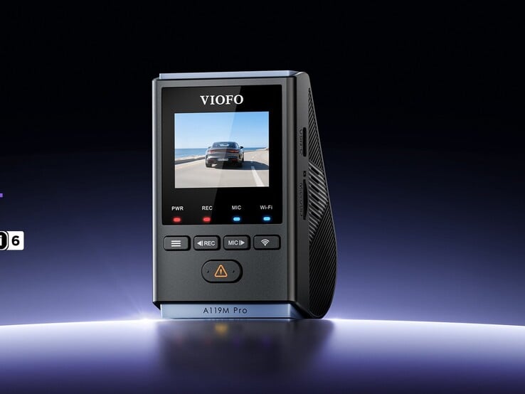 Viofo A119M Pro 摄像头配有 1.5 英寸显示屏(图片来源:Viofo)