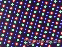 清晰的 OLED RGB 子像素阵列