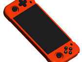 XU40 H55 似乎是以 Switch Lite 为原型，但重新调整了 d-pad 和左摇杆的位置。(图片来源：XU Retro via Retro Handhelds）