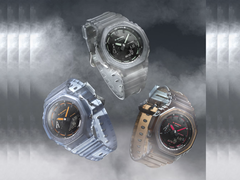 从左到右（如图）：卡西欧 G-Shock GA-2100K-2A、GA-2100K-1A 和 GA-2100K-5A。(图片来源：卡西欧 - 已编辑）