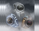 从左到右（如图）：卡西欧 G-Shock GA-2100K-2A、GA-2100K-1A 和 GA-2100K-5A。(图片来源：卡西欧 - 已编辑）