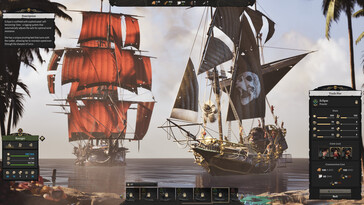 图为：《Corsair Cove》的游戏截图。