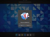 GNOME 47 Beta 版欢迎屏幕（图片来源：GNOME Discourse）