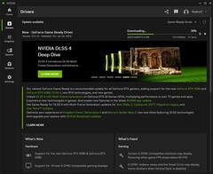 通过 Nvidia 应用程序下载 NvidiaGeForce Game Ready 驱动程序 572.16(图片来源:Own)