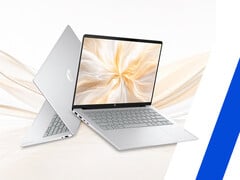 StarBook Plus 14 在中国的售价约为 882 美元。图为展示笔记本电脑设计的宣传图片。