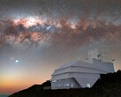 世界上最大的 3,200 MP 摄像机在现已投入使用的 NSF-DOE Vera C. Rubin 天文台拍摄夜空。(图片来源：RubinObs/NOIRLab/SLAC/DOE/NSF/AURA/H. Stockebrand)