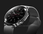 OnePlus Watch 2 与前代产品几乎没有任何相似之处。(图片来源：@OnLeaks &amp; MySmartPrice）