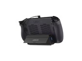 联想Legion Go 65W 12800mAh 移动电源集成了脚架。(图片来源：联想）