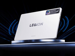 联想预告了Legion Y700 Gen 5 的两项人工智能功能。图：白色游戏平板电脑。