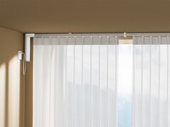 小米米家智能窗帘伸缩轨道版现已在中国开始预售。(图片来源:小米)