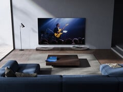 全球电视 S Pro Mini LED 系列 2026 的峰值亮度为 1,700 尼特，刷新率高达 288 赫兹。图：其中一款新电视的宣传图。(图片来源：小米）