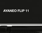 Ayaneo Flip 11 的官方预告显示了后置实体按键。(图片来源：Ayaneo - 已编辑）
