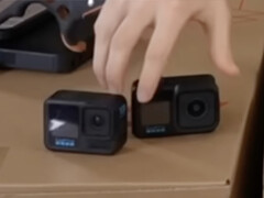 从右到左查看 Hero 14 Black 与前代产品的对比。