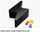 Supercharged Gummies 有 Cyberberry、Mango Bolt 和 Dog Mode Chill 三种口味。(图片来源：特斯拉）