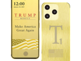 Trump Mobile T1 智能手机(如图)没有在承诺的 9 月份发布窗口推出。(图片来源:Trump Mobile)