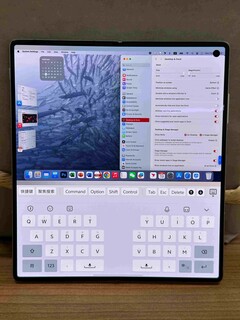 即将发布的 vivo X 折叠 3 预计将与 macOS 无缝集成。(来源：Ice Universe via Weibo）