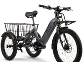 Buzz Cerena T2 电动三轮车配备 500 Wh 电池，续航里程可达 40 英里（64.3 公里）（图片来源：Buzz）