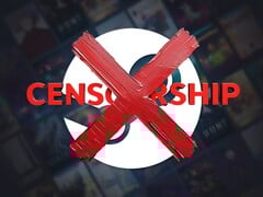 Steam 背景上显示的反审查标志（图片来源：Valve，有删改）