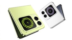 华为最后一款蛤壳式智能手机。(图片来源：华为）