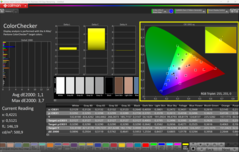 已通过 CalMAN ColorChecker 校准