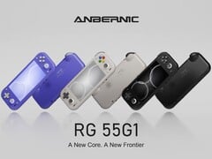 Anbernic RG 55G1 上市时将推出三种配色。
