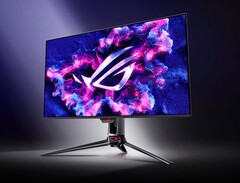 ROG Swift OLED PG32UCDM 是华硕首款 32 英寸 4K 游戏显示器。(图片来源：华硕）