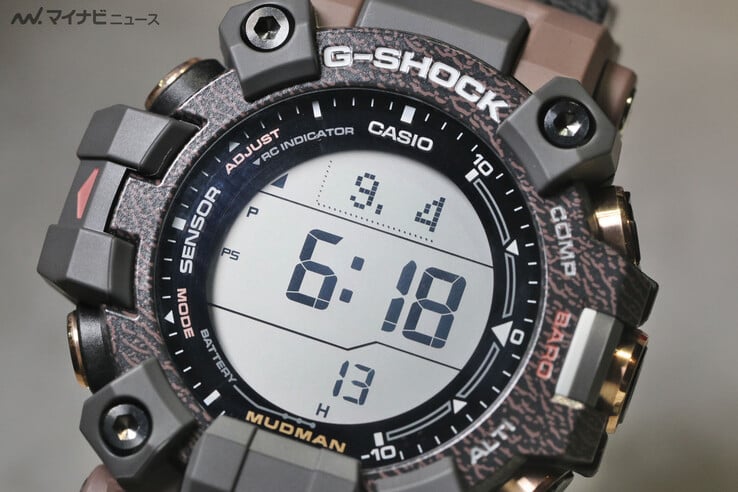 卡西欧 G-Shock Mudman GW-9502KJ-8 手表。(图片来源:MyNavi News)