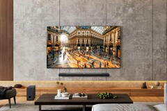 LG OLED B5 83 英寸电视采用 4K UHD 面板，原生刷新率为 120 Hz（图片来源：LG）