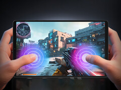 联想声称Legion Tab Gen 4 可以提供稳定的游戏性能。图：平板电脑正面。(图片来源：Lenovo - 已编辑）