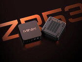 ZR535 搭载的是近期推出的但已显过时的 Ryzen 5 3501U 处理器。图为：一张展示这款迷你电脑顶部和底部的宣传图。