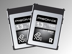全新 ProGrade 1.3 TB CFexpress 卡速度极快（图片来源：ProGrade Digital）