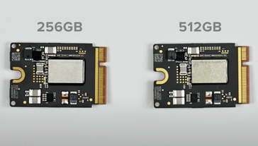 2024 Mac Mini 的固态硬盘在技术上是可以更换的，不过在撰写本文时还没有售后市场的选择。(图片来源：iFixIt）