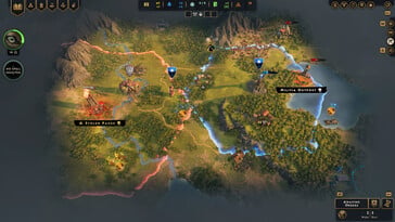 图为：《SpellForce：征服伊奥》的一张游戏截图。